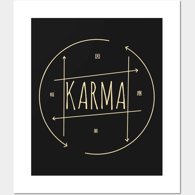 Karma Wall Art by Kaijester